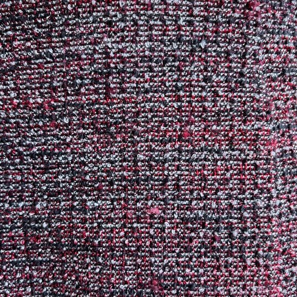 •LOFT• Tweed Textured A-Line Skirt -Size Medium Petite - Picture 3 of 6